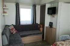 Camping Les Goélands - Location mobil home 3 chambres en bord de mer