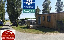 Séjour en vacance avec l'aide Vacaf dans le Morbihan - Camping Les Goélands à Ambon